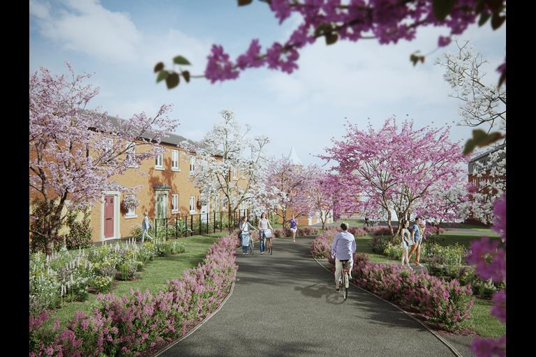 Work starts on 800home Derby scheme News Housing Today